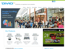 Tablet Screenshot of diviotec.com